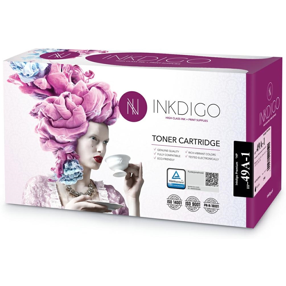 Toner INKDIGO (HP-49A-1) czarny 2500str zamiennik HP (49A/Q5949A)