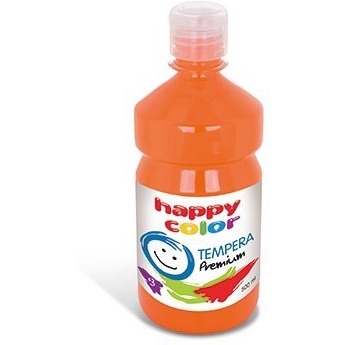 Farba TEMPERA Premium 500ml pomarańczowa HAPPY COLOR HA 3310 0500-42