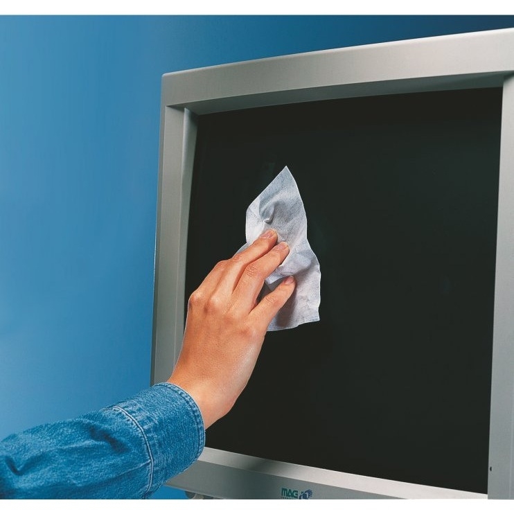 Chusteczki wilgotne i suche do ekranów DATALINE(po 50)67119 ESSELTE