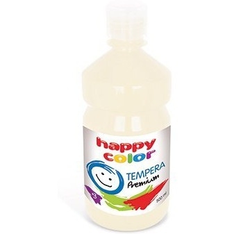 Farba TEMPERA Premium 500ml biała HAPPY COLOR HA 3310 0500-0