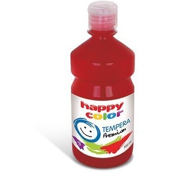 Farba TEMPERA Premium 500ml bordowa HAPPY COLOR HA 3310 500-29