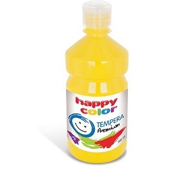 Farba TEMPERA Premium 500ml cytrynowa HAPPY COLOR HA 3310 0500-10