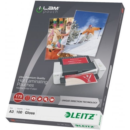 Folia do laminacji LEITZ iLAM UDT A3 175 mic. 74900000