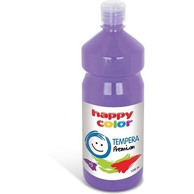 Farba TEMPERA Premium 1000ml lawendowa HAPPY COLOR 3310 1000-62