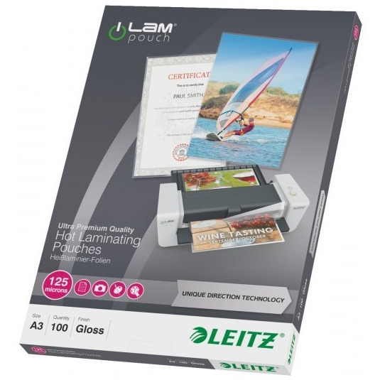 Folia do laminacji LEITZ iLAM UDT A3 125 mic. 74880000