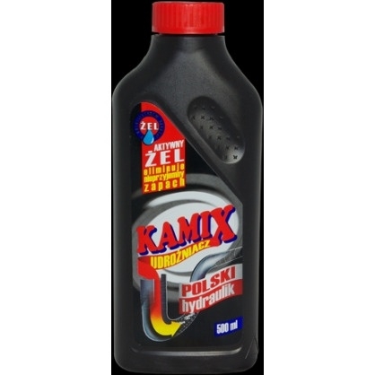 Udrażniacz do rur w żelu KAMIX AKTYWNY ŻEL 500ml