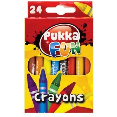 Kredki świecowe 24kolory 6420-FUN PUKKA PADS