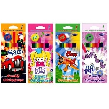 Kredki 12 FRIENDSHIP/UNIONL /GRAND 170-1374/170-1373