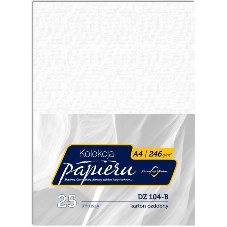 Karton wizytówkowy A4 246g DZ104-B (25) MICHALCZYK I PROKOP