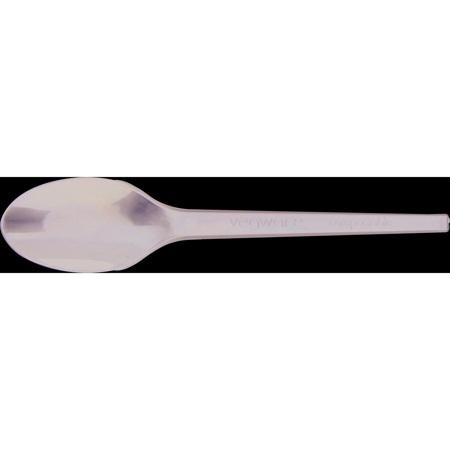 Łyżka RCPLA 16,5cm czarna (50szt) 100% biodegradowalna VR-SP6.5B