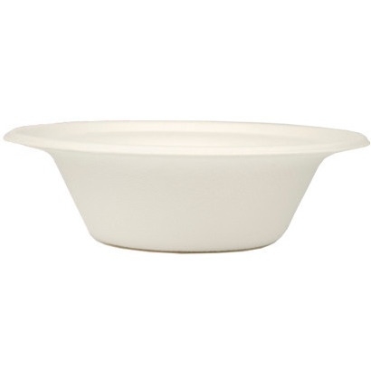 Miseczka z trzciny cukrowej 380ml biała(100szt)90109 100% eko