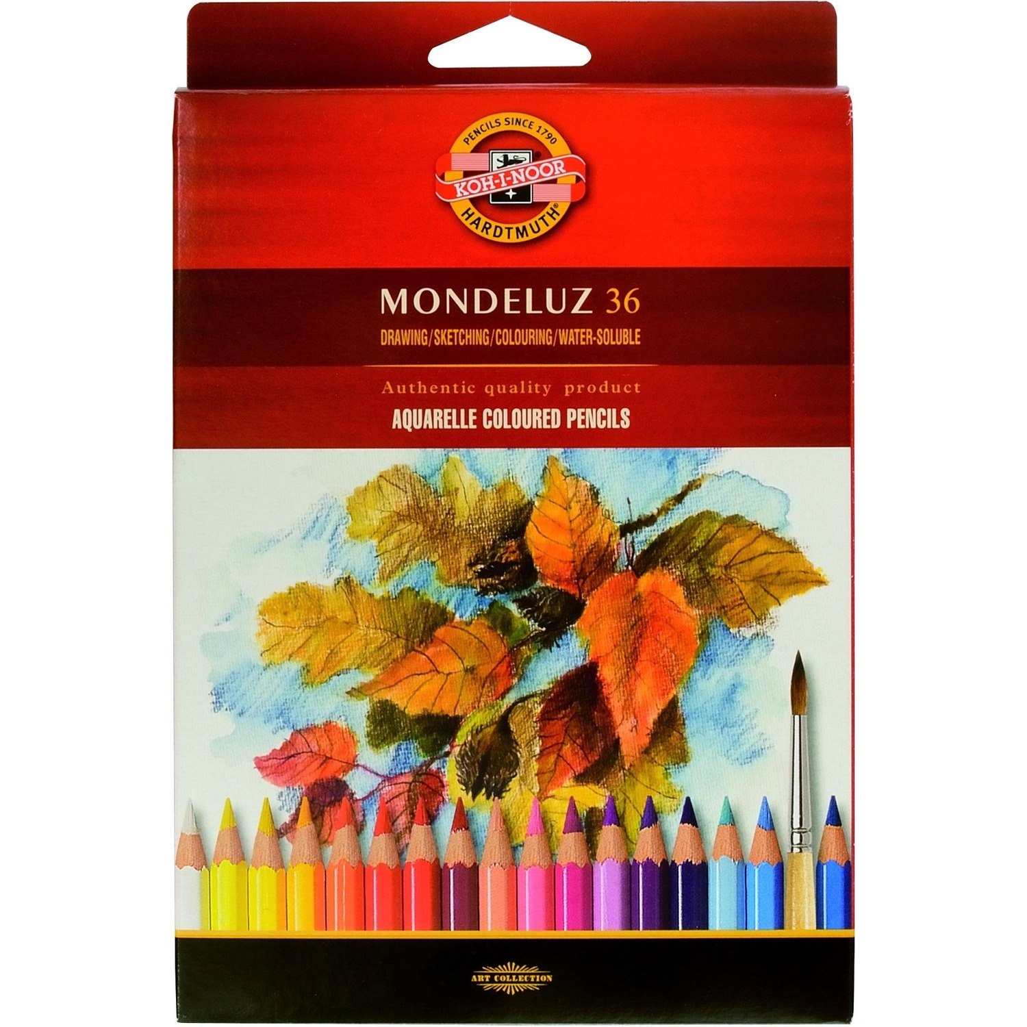 Kredki MONDELUZ 36kolorów 3719 akwarelowe KOH-I-NOOR