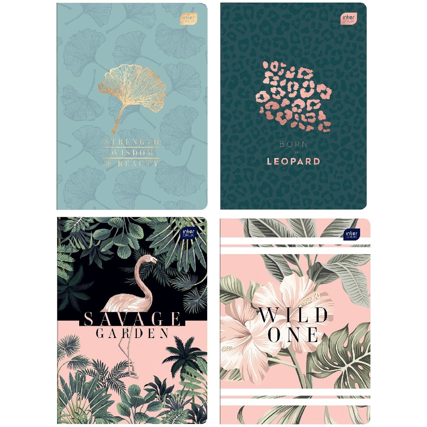 Zeszyt A5 60k linia 70g UV TRENDS GIRLE INTERDRUK