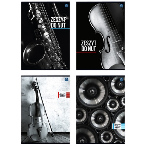 Zeszyt do nut A4 16k UV PION 7164 INTERDRUK