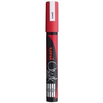 Marker kredowy UNI PWE-5M czerwony 1.8mm-2.5mm UNPWE5M/DCE