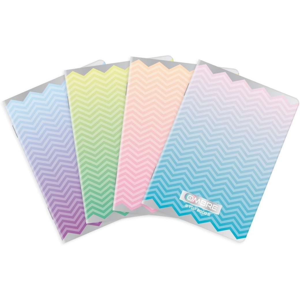 Zeszyt OMBRE powder, A5 60k 70g l9m mix 400122089 TOP 200