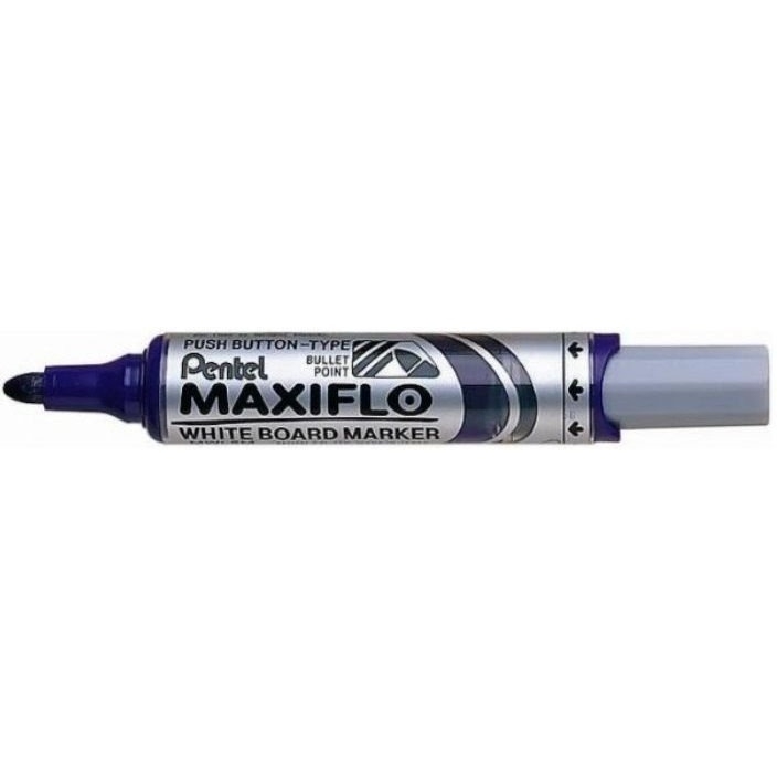 Marker suchościeralny niebieski MWL5MC PENTEL MAXIFLO(z tłoczkiem)