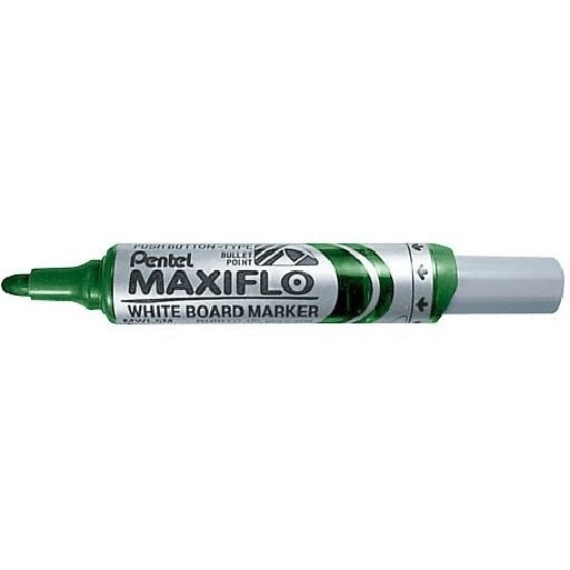 Marker suchościeralny zielony MWL5MD PENTEL MAXIFLO(z tłoczkiem)