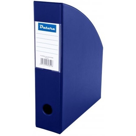 Pojemnik na czasopisma DATURA/NATUNA A4 7cm niebieski PCV (SD-35-03)