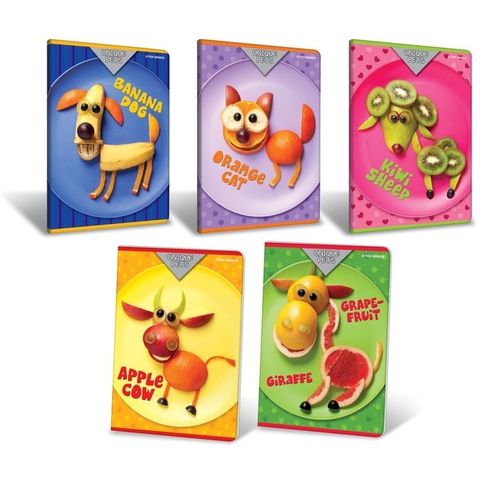 Zeszyt A5 16k 70g UNIQUE PETS szyty kratka K5 TOP 400087385