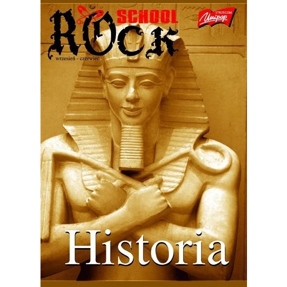 Zeszyt A5 60k kr. L HISTORIA laminowany kratka UNIPAP