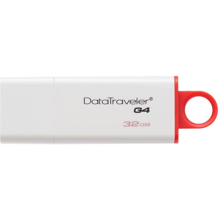 Pamięć USB KINGSTON 32GB 3.0 DTIG4/32GB DataTraveler white/red