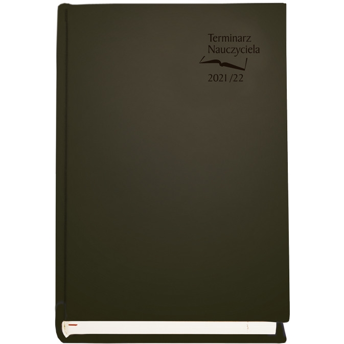 Terminarz NAUCZYCIELA 2021/2022 czarny T-155V-V Michalczyk i Prokop