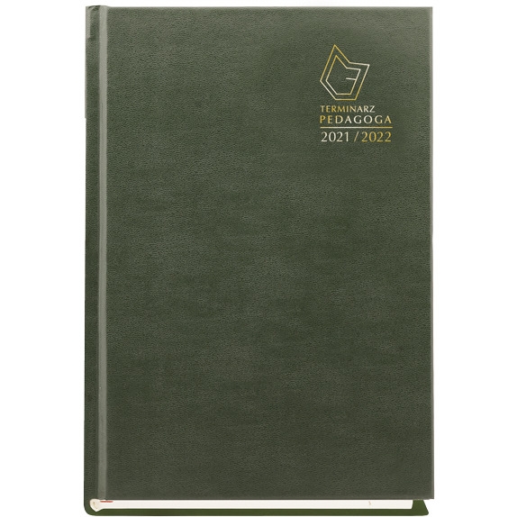 Terminarz PEDAGOGA 2021/2022 ZIELEŃ T-150V-Z Michalczyk i Prokop