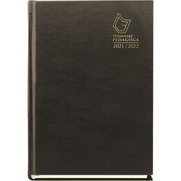 Terminarz PEDAGOGA 2021/2022 CZARNY T-150V-V Michalczyk i Prokop