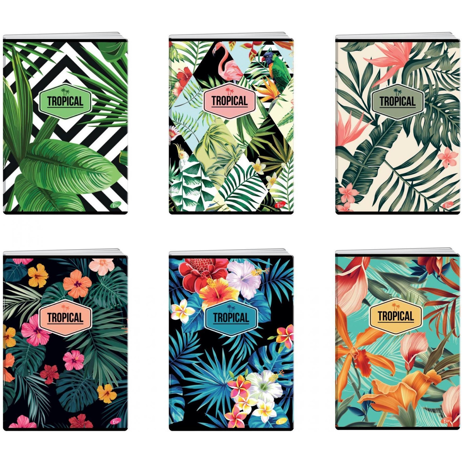 Zeszyt w linie A4 okł.miękka TROPICAL A10 EL-M10-060-LA4