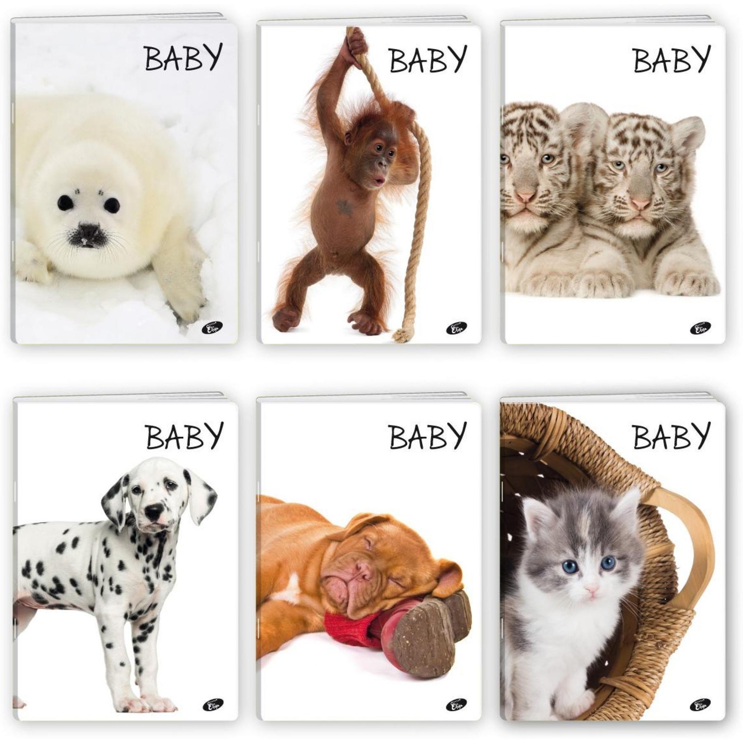 Zeszyt w kratkę A5 okł.miękka BABY A20 EL-M5-032-KA5