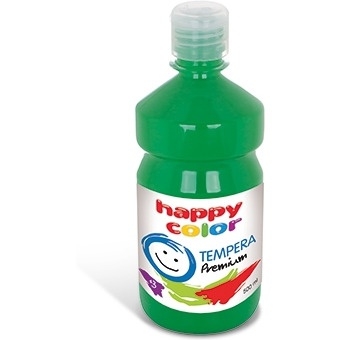 Farba TEMPERA Premium 500ml zielona HAPPY COLOR HA 3310 0500-5