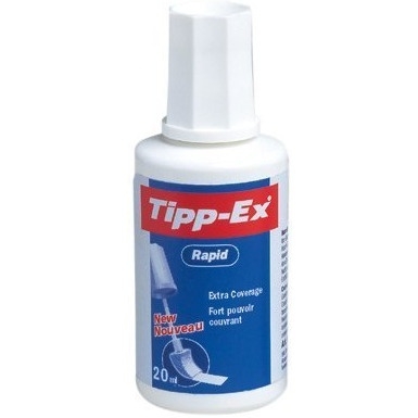 Korektor w butelce TIPP-EX RAPID 20ml z gąbką 8859913