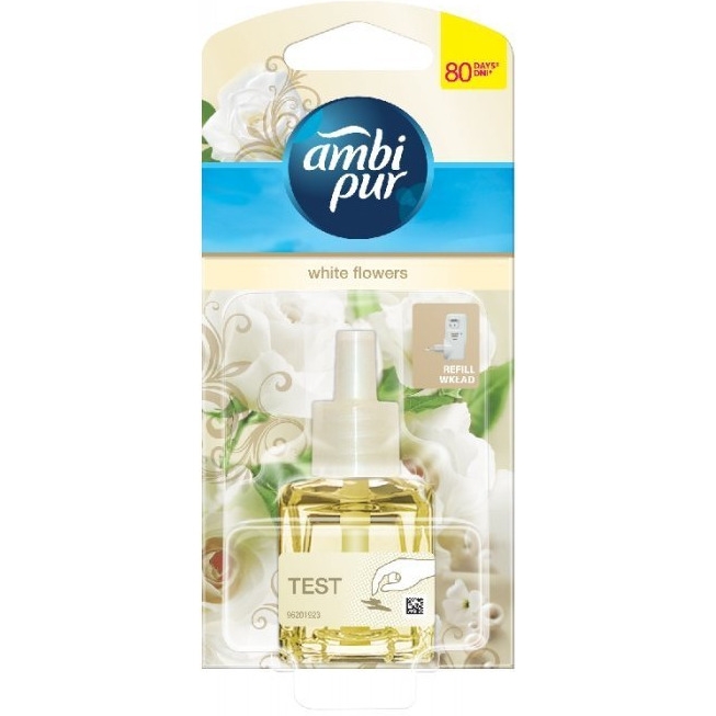 Wkład do odświeżacza AMBI PUR Electric 20ml White Flowers 1140226 *70361