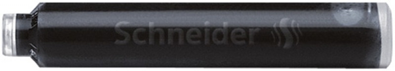 Naboje do piór SCHNEIDER, 6 szt., czarny SR6601