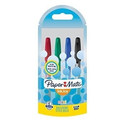 Długopisy INKJOY mini 100CAP mix 4 kolory 1956632 PAPER MATE