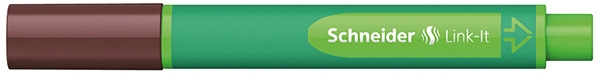 FLAMASTER SCHNEIDER LINK-IT, 1,0 MM, CIEMNOBRĄZOWY SR192018