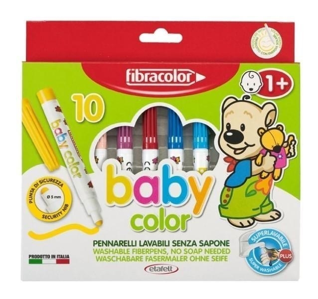 Mazaki BABYCOLOR*10 kol. FIBRACOLOR 977
