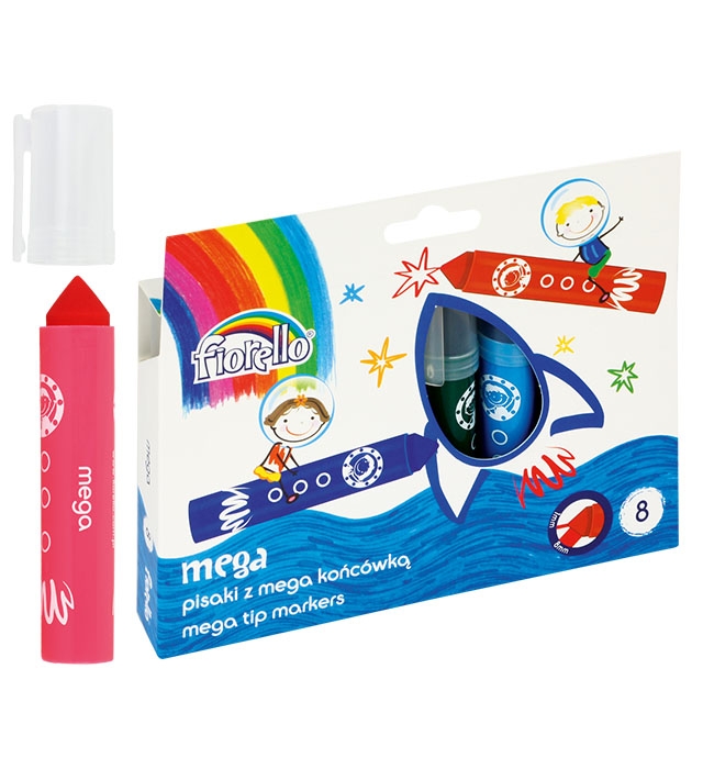 Pisaki MEGA Jumbo Fiorello 8kol GR-F815 160-2031