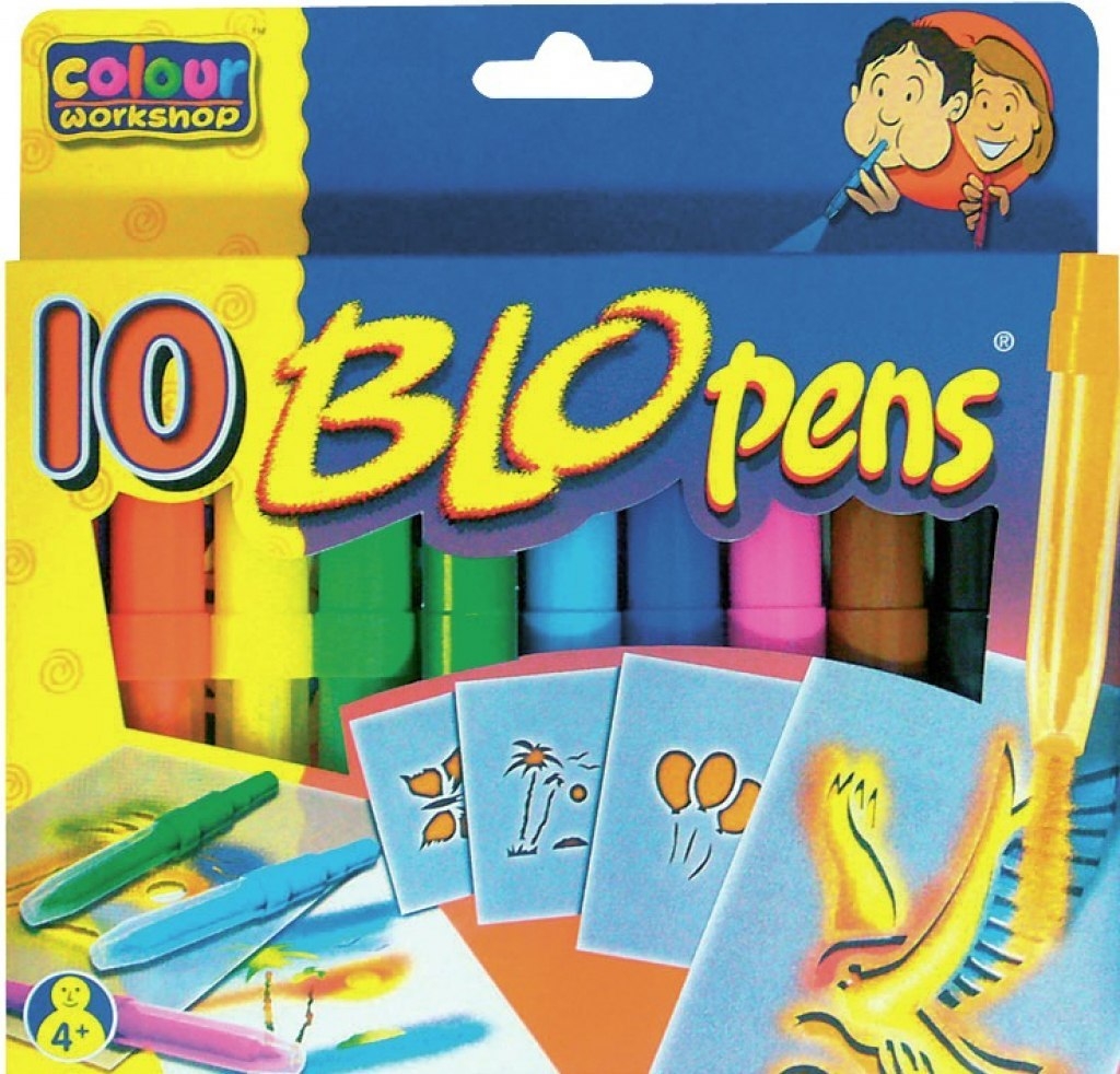 Mazaki BLOPEN JP914 Rainbow Colours 1500/10+ 4 szablony CENTROPEN