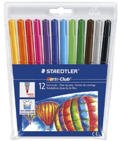 Flamastry spieral.12kolorów S325 WP12 NORIS CLUB