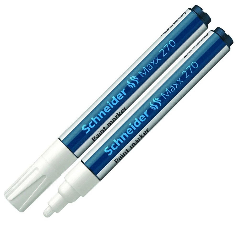 Marker paint 270 1-3mm biały SCHNEIDER olej.