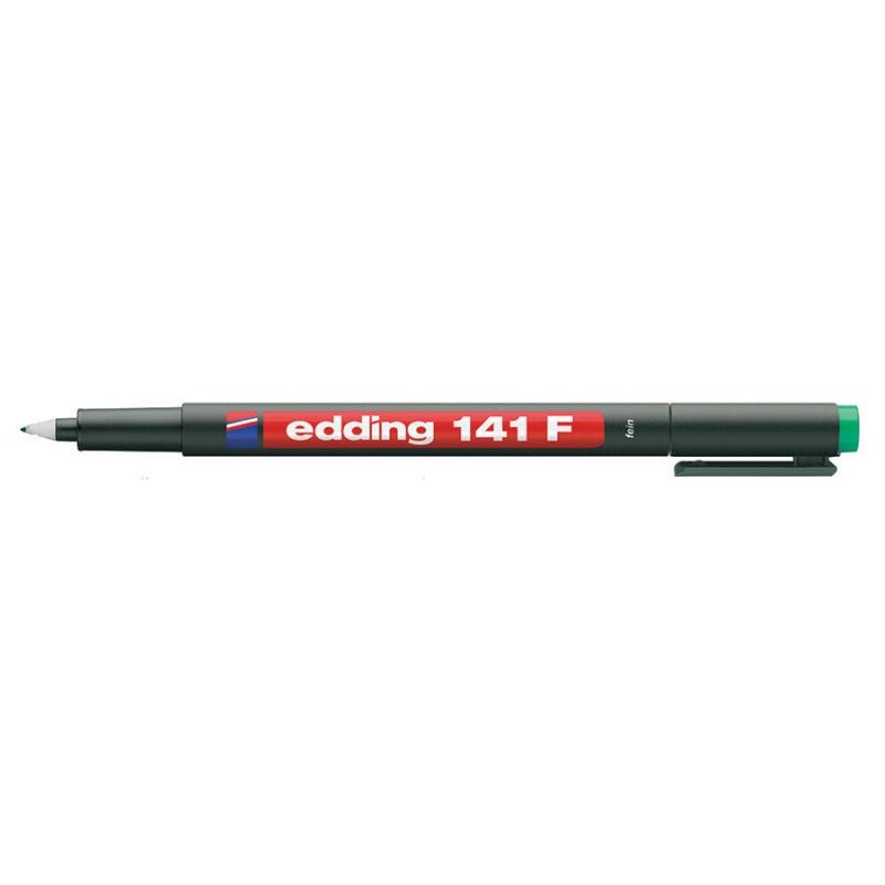Marker niezmywalny do folii 0,6mm zielony 141F/004/ZI ED EDDING