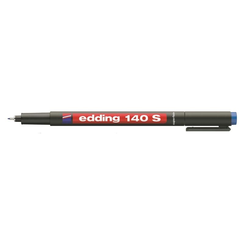 Marker niezmywalny do folii 0,3mm niebieski 140S/003/N ED EDDING