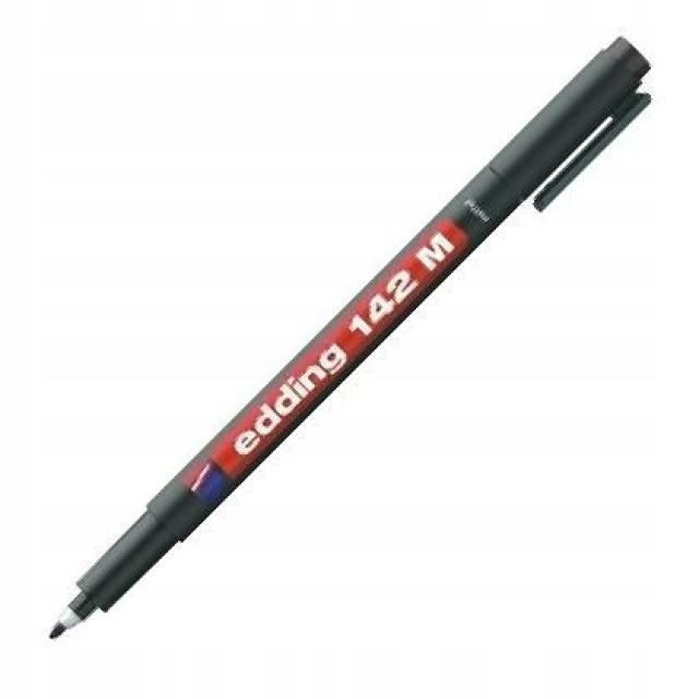 Marker niezmywalny do folii 1mm czarny 142M/001/C ED EDDING