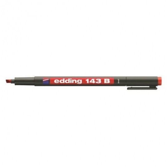 Marker niezmywalny do folii 1-3mm czerwony 143B/002/CZ ED EDDING