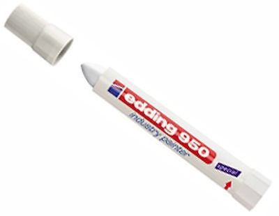 Marker przemysłowy 950 biały 10mm farba w paście EDDING 950/049