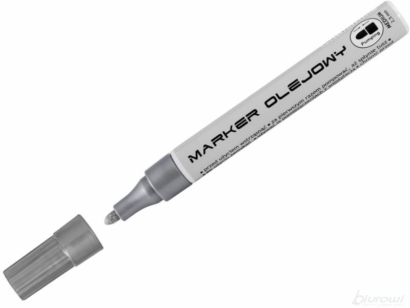 Marker olejowy ECONOMY srebrny TO-420 TOMA