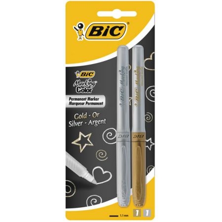 Marker MARKING GOLD SILVER BL2 EU 900340 BIC