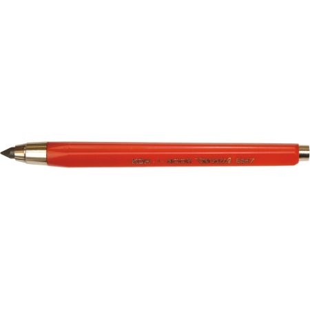 Ołówek mechaniczny 5347/1 5,6mm 12cm VERSATIL KUBUŚ czerwony KOH I NOOR